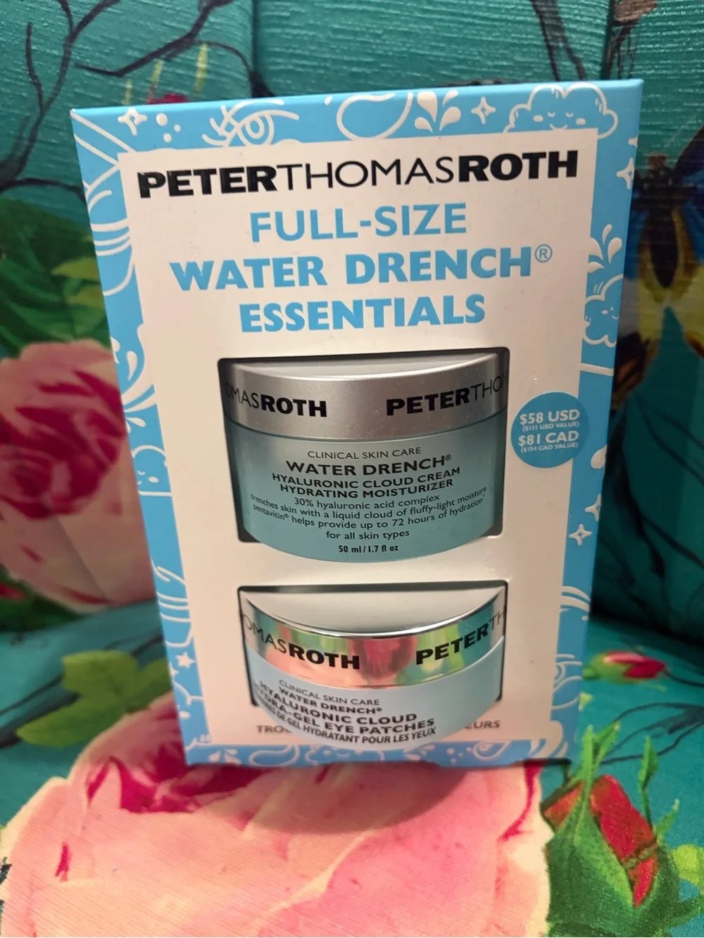 Peter Thomas Roth Water Drench Moisturizer and Eye Patches